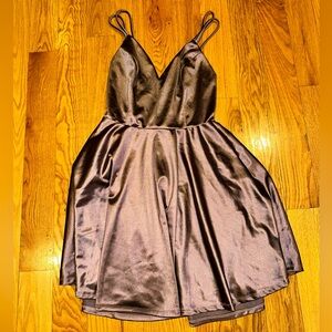 Windsor Satin Dress - Size S